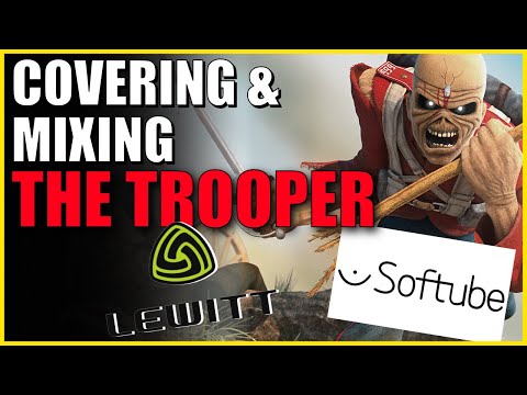 Covering IRON MAIDEN | The Trooper Mixing lesson | Amazing @LEWITT-audio MTP W950 Handheld Mic