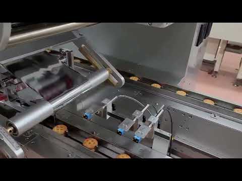 Automatic horizontal flow wrapping machine for cookie (SCP-2500T) 쿠키 포장