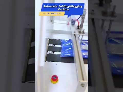 Automatic packaging line for garments. #auto #machine#packing #technology#innovation