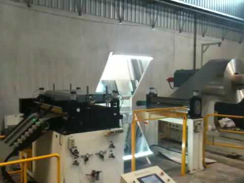 Coil cutting line