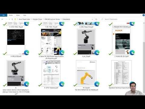 Technical Specifications of an Industrial Robot