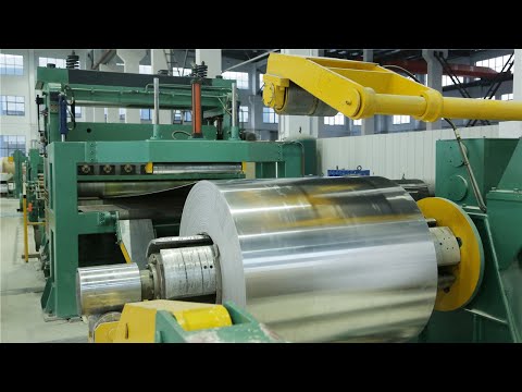 steel coil slitting line machine, cut to length line, decoiler machine 4×1600 Cut-to-length machine