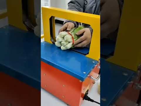 strapping machine for vegetables, flowers etc