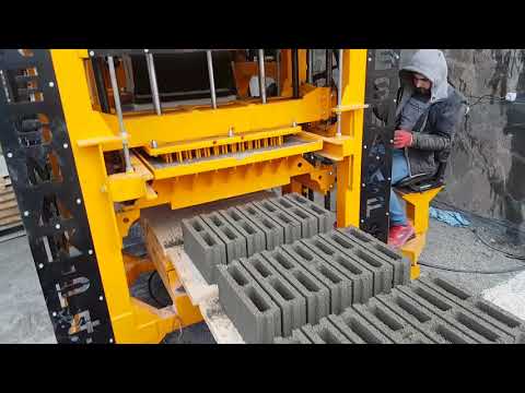 CONCRETE HOLLOW BLOCK MAKING MACHINE | HIGH QUALITY (PAVING-CURBSTONE) (+905326382935)