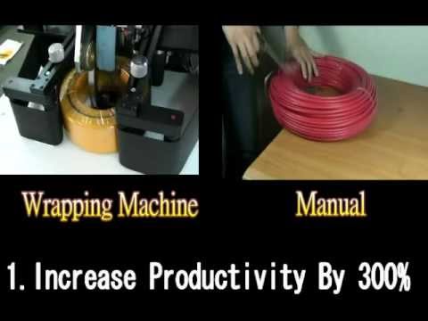 Wire &amp; Cable Wrapping: Machine VS Manual