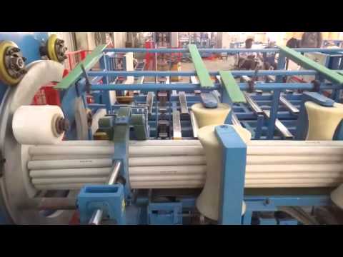 Automatic plastic pipe bundling and bagging line