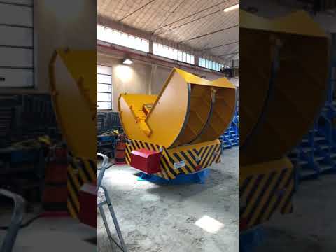 Rotating coil tilter | Ribaltatore per coils girevole