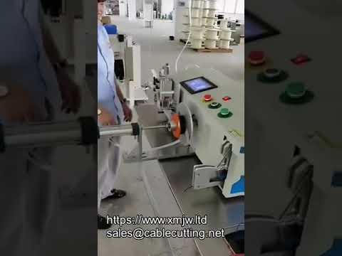 Automatic Cable Coiling Machine Power Cord Cables Winding Machines Cut And Twist Automatically Wires