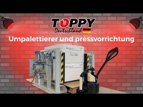 Umpalettierer und pressvorrichtung - Easy Silver One