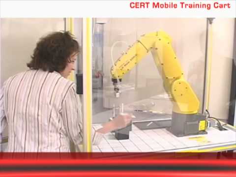 FANUC Robotics CERT Mobile Training Cart - FANUC Robot Industrial Automation