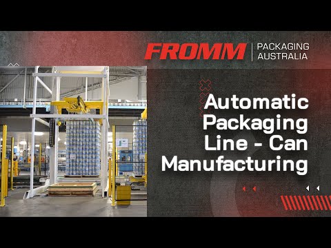 Automatic Packaging Line - Can Manufacturing