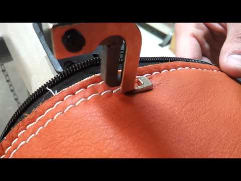 Techsew 5100 Sewing a Leather Bag