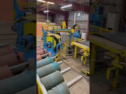 High Speed Steel Coil Slitting Line , Sheet Metal Slitter Machine