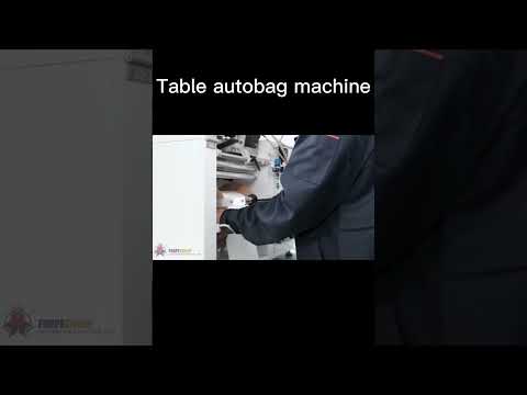 table auto bag machine with printer