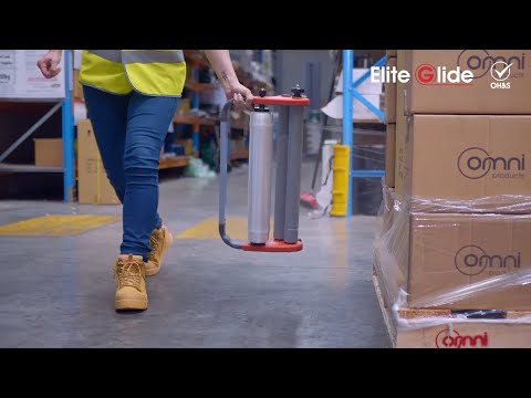 Reduce Injuries &amp; Plastic Usage with Elite Glide Hand Stretch Wrap Dispenser | Omni Group