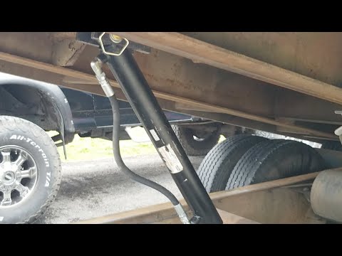 How I Installed A Tilt Deck Hydraulic Dampner