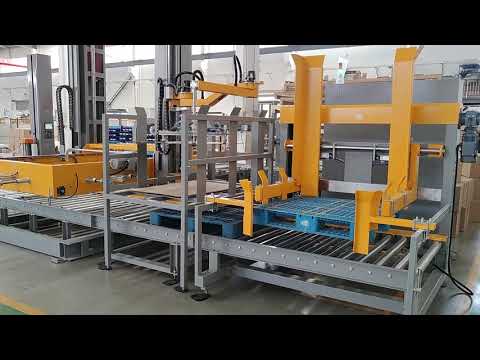 Fully Automatic Pallet Dispenser for Palletizing