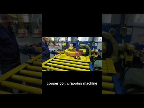 copper coil wrapping machine