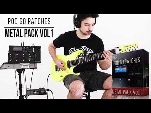 Line 6 POD Go Patches | Metal Pack Vol1 | Playthrough Demo