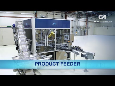 Automated Product Feeder Uses Two FANUC Robots for Bottle Handling - Clear Automation