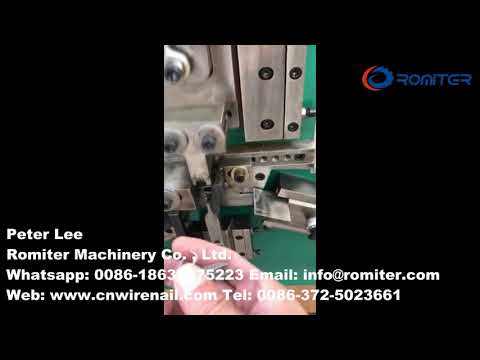 Steel Strip Packing Buckle Making Machine with Salient Point