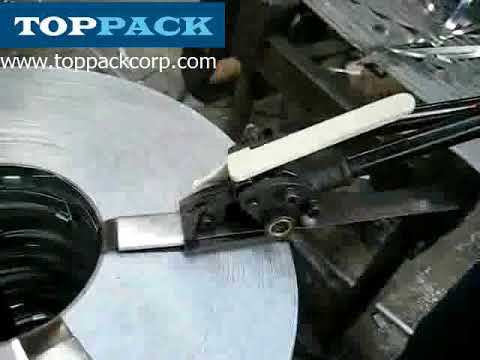 manual steel strapping tool for packing pipe and tube etc