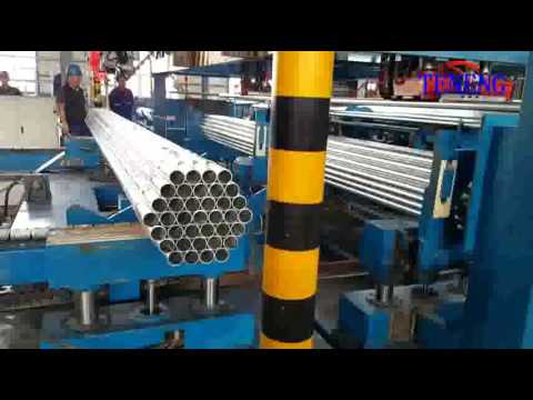 Steel tube automatic packaging machine