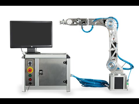 Robot arm &amp; controller - 6 axis movement test