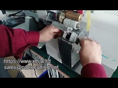 Factory Direct Sales Textured Paper Tape Point Wrapping Machine Wire Cable Winding Tape Tying Machin