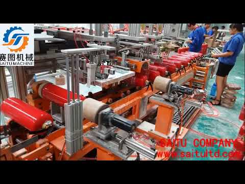 Full automatic fire extinguisher leak test, screen printing and packing line