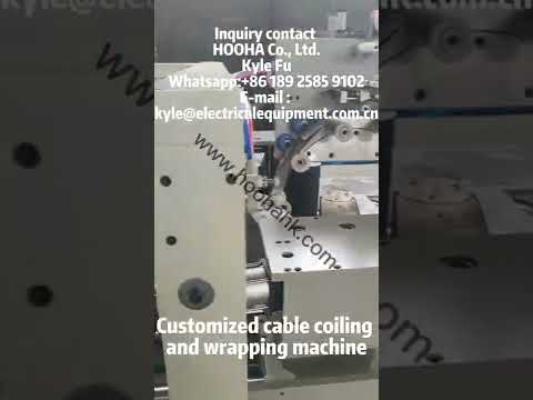 Best quality cable making machine from China - automatic coiling and wrapping machine