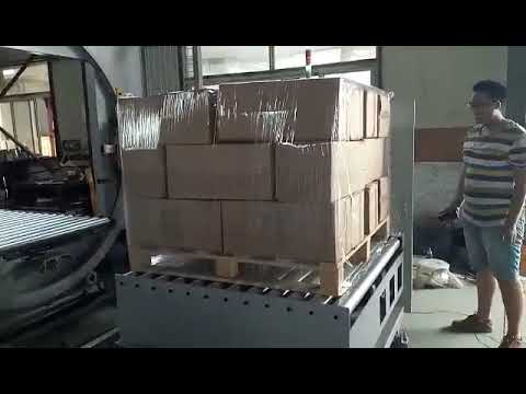 Automatic Horizontal Pallet Stretch Wrapping Machine