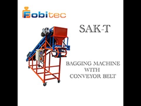 Portable Bagging Machine with Conveyor Belt