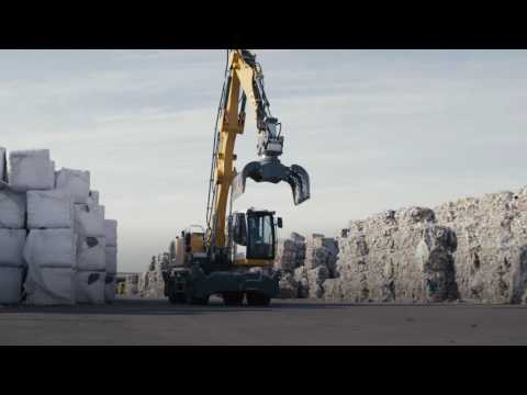 Liebherr- The new LH Material Handlers for Waste Management