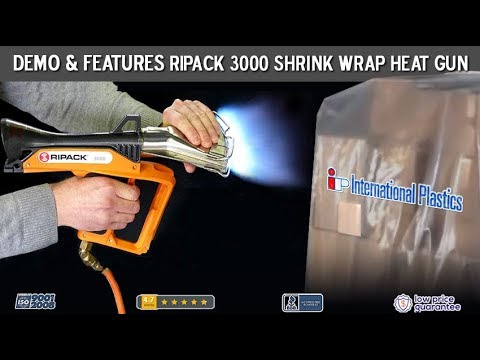 Shrink Wrap Heat Gun RIPack 3000 Propane Powered Used For Shrink Bags and Film