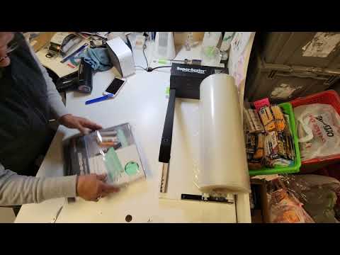 HOW-TO: I-Bar Shrink Wrap Machine &amp; Heat Gun, Cellophane Film Product Shrink Wrap Sealer Amazon FBA