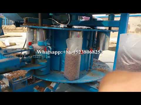 Automatic mushroom bag filling machine