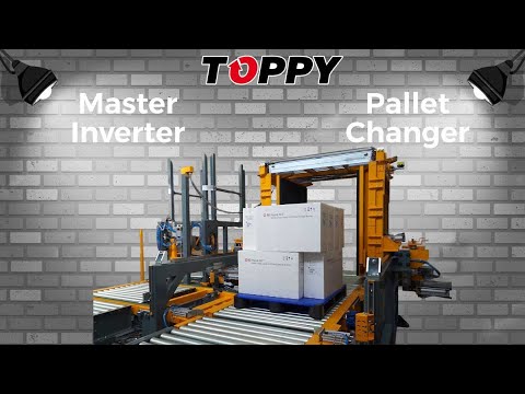 Inline Pallet Changer &quot;Master Inverter (Boxes)