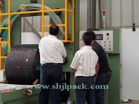 packing machine for ACSR wire and PC wire coil