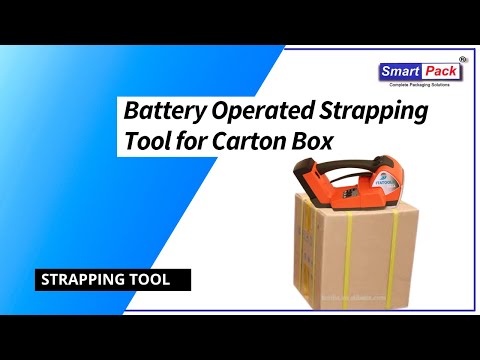 Battery Operated Strapping Tool for Carton box Machine in Jaipur CONTACT- +91 9109108483