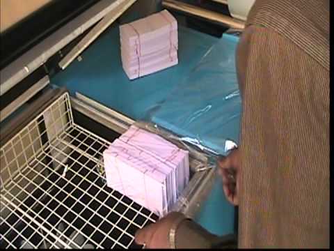 Currency Shrink Wrapping machine