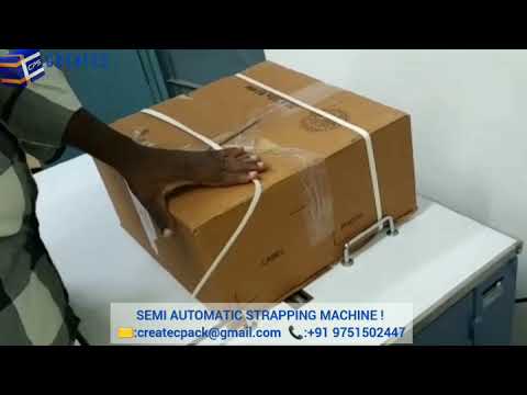 SEMI AUTOMATIC STRAPPING MACHINE | CPS