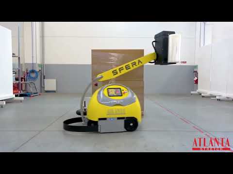 Pallet Wrapping Robot Mobile Pallet Wrapper