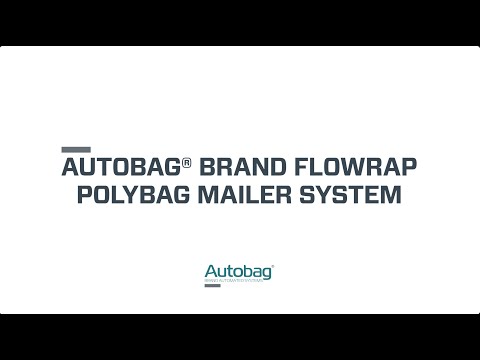 AUTOBAG® Brand FloWrap Polybag Mailer System