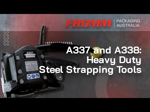 A337 and A338: Heavy Duty Steel Strapping Tools