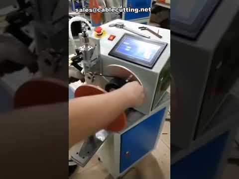 Small Cable Winding Coiling Machine with Finishing wire function Cable organizer