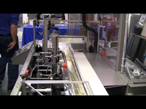 ARPAC&#039;s XLR8 Horizontal Shrink Wrapper Packing Metal Strips - Demo