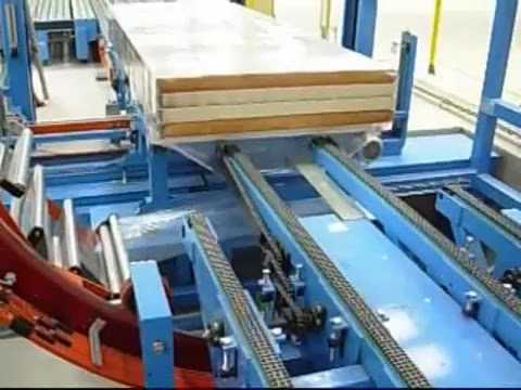 Horizontal Orbital Wrapping Machine for Panel or Profile