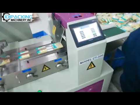 Automatic small note book notepads bag flow packaging machine horizontal film wrapper machine