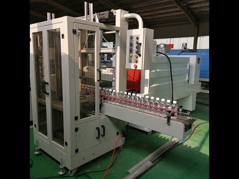 Full automatic sleeve bottle shrink wrapping machine price shrink wrap packaging for bottles